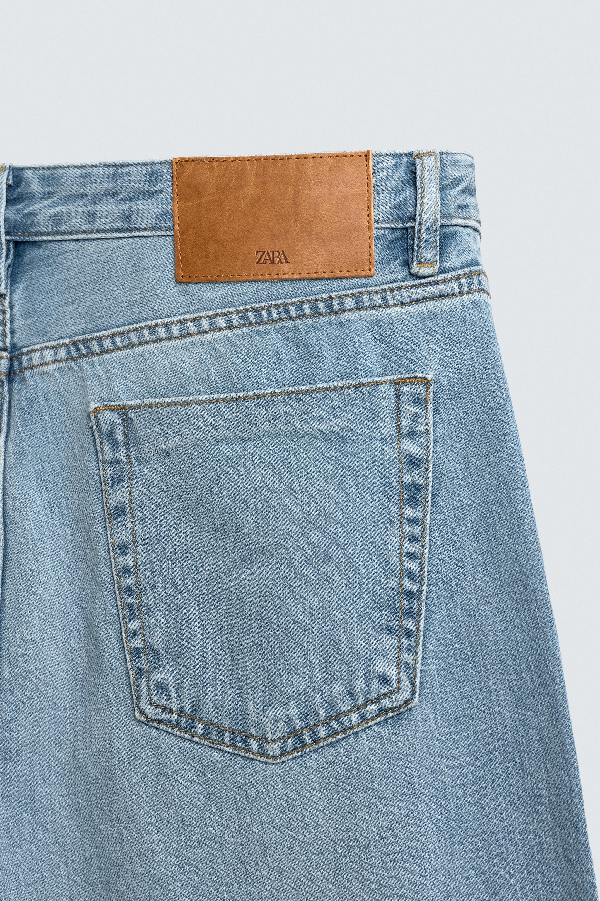 JEAN DROIT CHEVILLE EN COTON ET LYOCELL